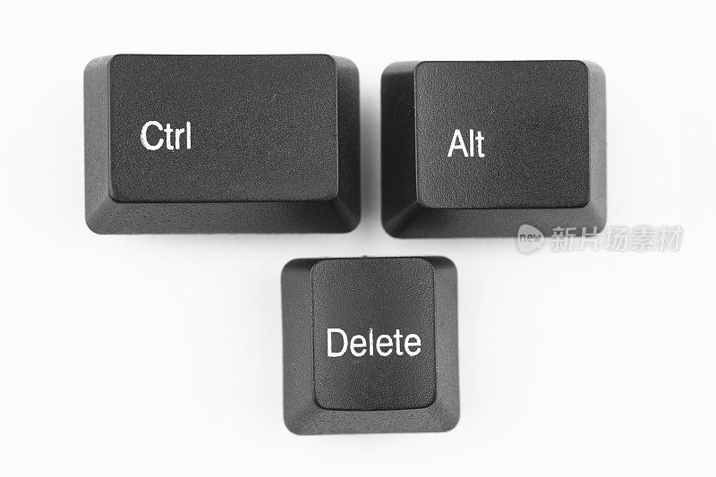 Ctrl Alt Del键